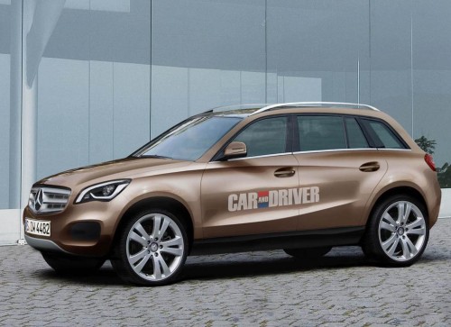 Mercedes-Benz GLC artists rendering