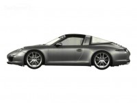 2014 Porsche 911 Targa Rendered