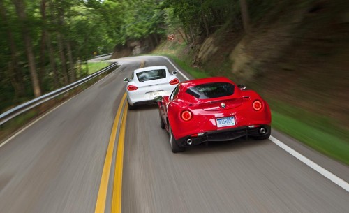 2015 Alfa Romeo 4C vs. 2014 Porsche Cayman