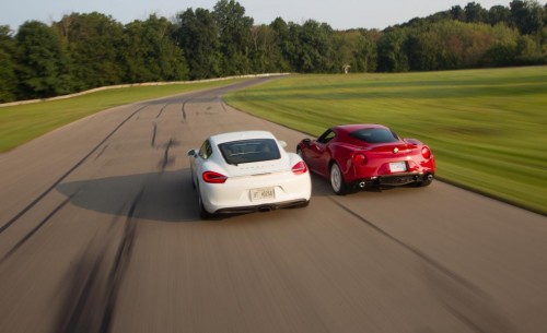 2015 Alfa Romeo 4C vs. 2014 Porsche Cayman