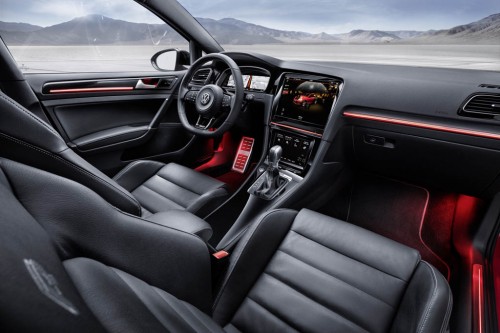 Volkswagen Golf R touch concept 2015 CES