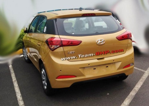 2015 Hyundai i20 spy photo