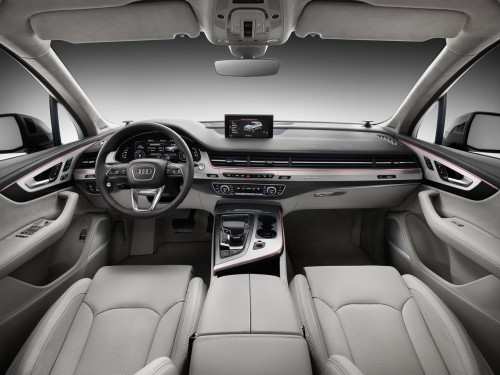 2015 Audi Q7 interior