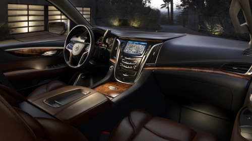 2015 Cadillac Escalade interior