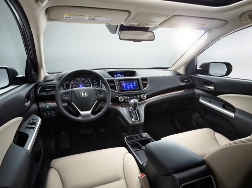 2015 Honda CR-V facelift Interior