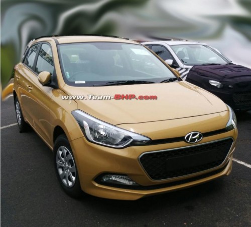 2015 Hyundai i20 spy photo