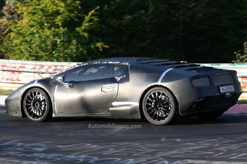 2015 Lamborghini Cabrera prototype testing on Nurburgring 