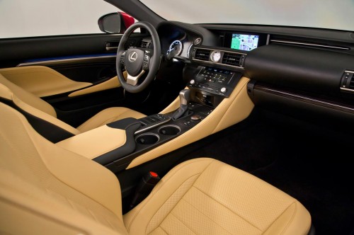 2015 Lexus RC Interior