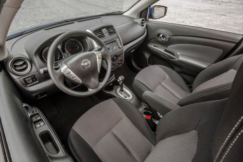 2015 Versa Sedan Interior