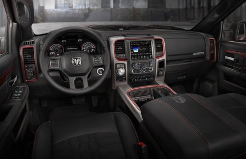 2015 Ram 1500 Rebel Crew Cab 4x4 interior