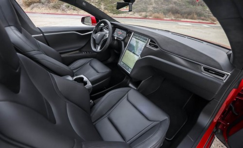 2015 Tesla Model S P85D Interior