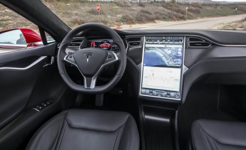 2015 Tesla Model S P85D Interior