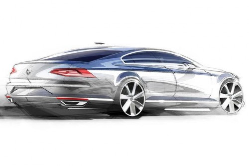 2015-Volkswagen-Passat-sketch-rear-quarter