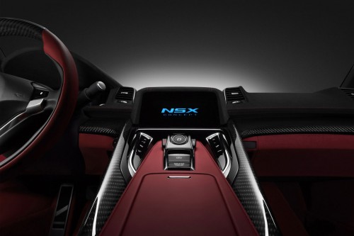 acura nsx concept interior