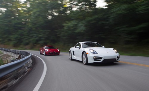 2015 Alfa Romeo 4C vs. 2014 Porsche Cayman