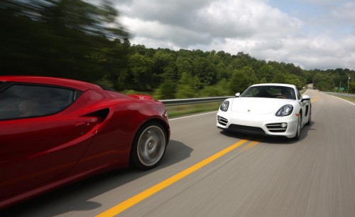 2015 Alfa Romeo 4C vs. 2014 Porsche Cayman