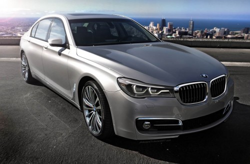 2015 BMW 7-series  Rendering