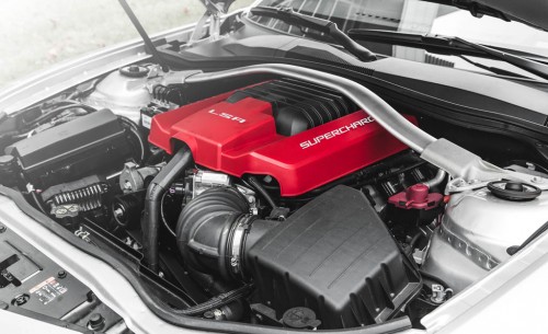 2015 Chevrolet Camaro ZL1 coupe supercharged 6.2-liter V-8 engine