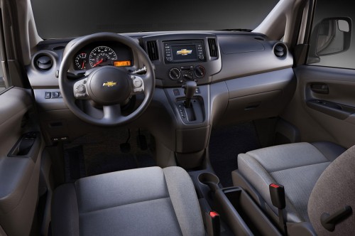 2015 Chevrolet city express Interior