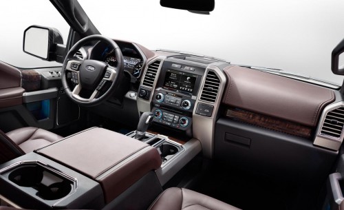 Ford F-150 interior