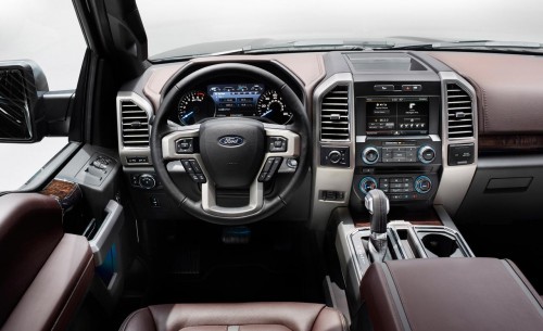 Ford F-150 interior