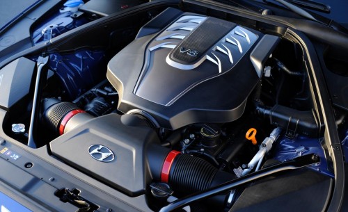 2015 Hyundai Genesis 5.0-liter V8 engine