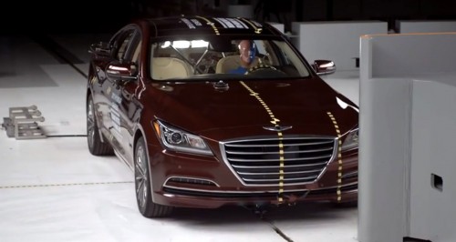 IIHS test 2015 Genesis