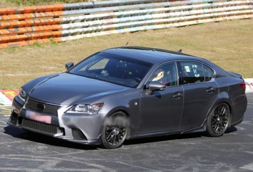 2015 Lexus GS F spy shots