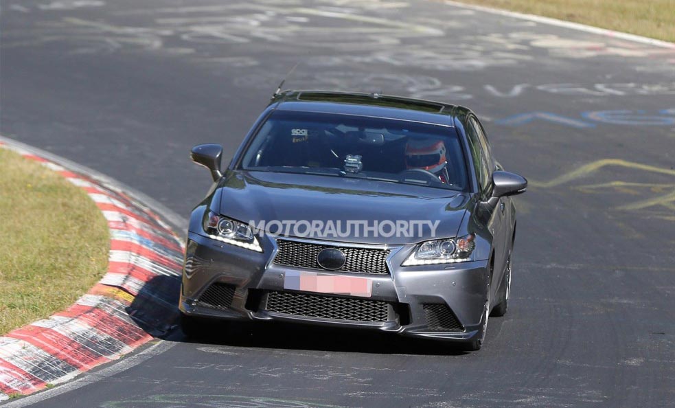 2015 Lexus GS F spy shots