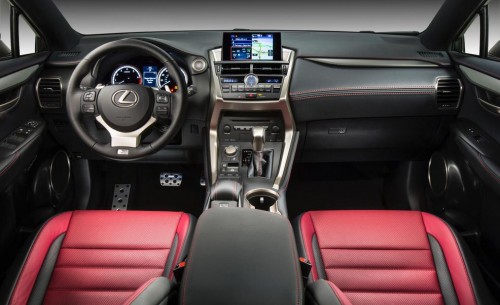 2015 Lexus NX200t F Sport Interior