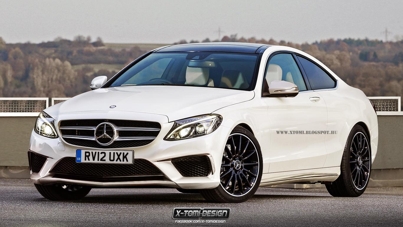 2015 Mercedes C63 AMG Coupe Rendering