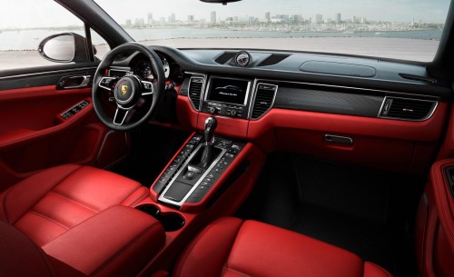  Porsche Macan turbo interior 2015 