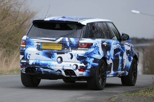 2015 Land-Rover Range Rover Sport SVR Prototype