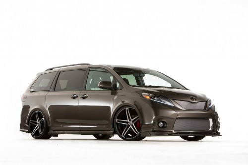 toyota sienna dub edition for 2014 sema