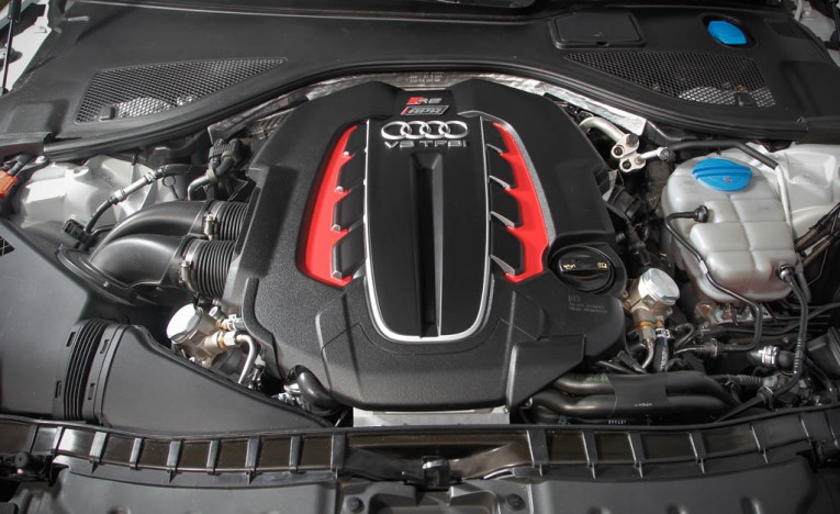 2014 APR Audi RS7 Stage 1 twin-turbocharged 4.0-liter V-8 engine