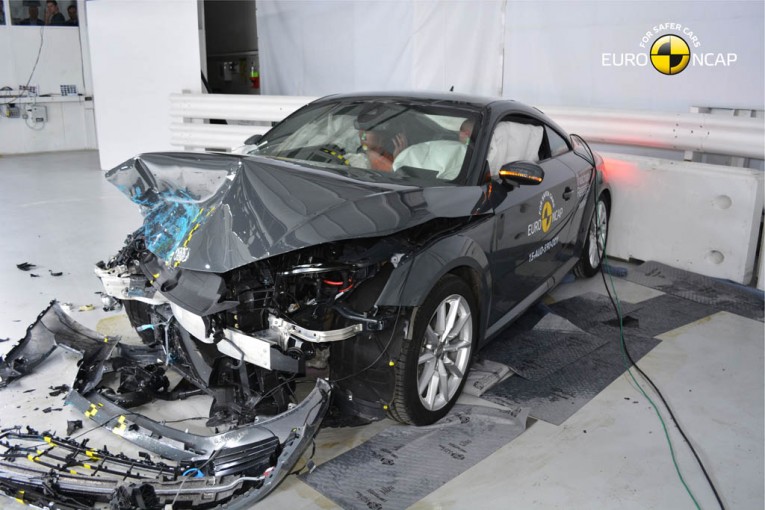 2015 Audi TT EuroNCAP Crash Test