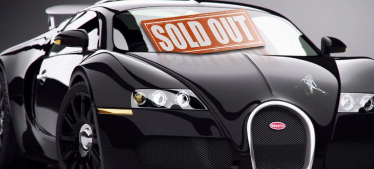 Bugatti Sold out