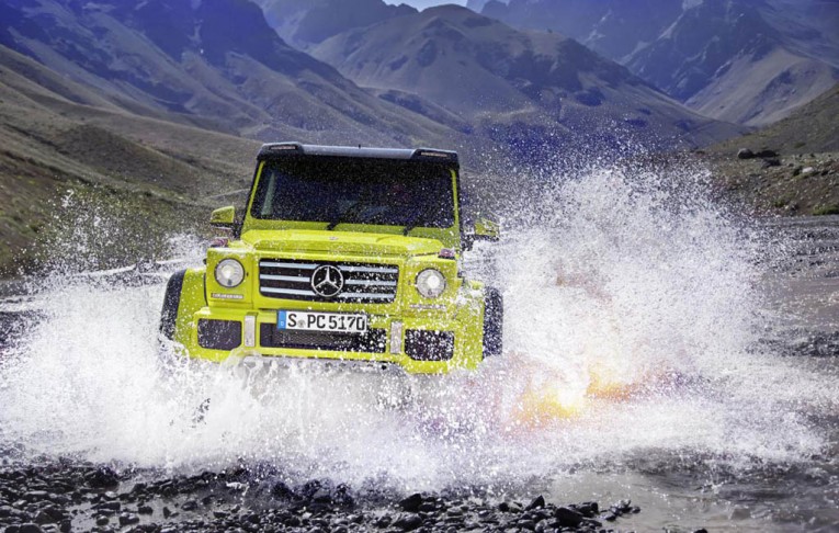 Mercedes G 500 4x4² concept