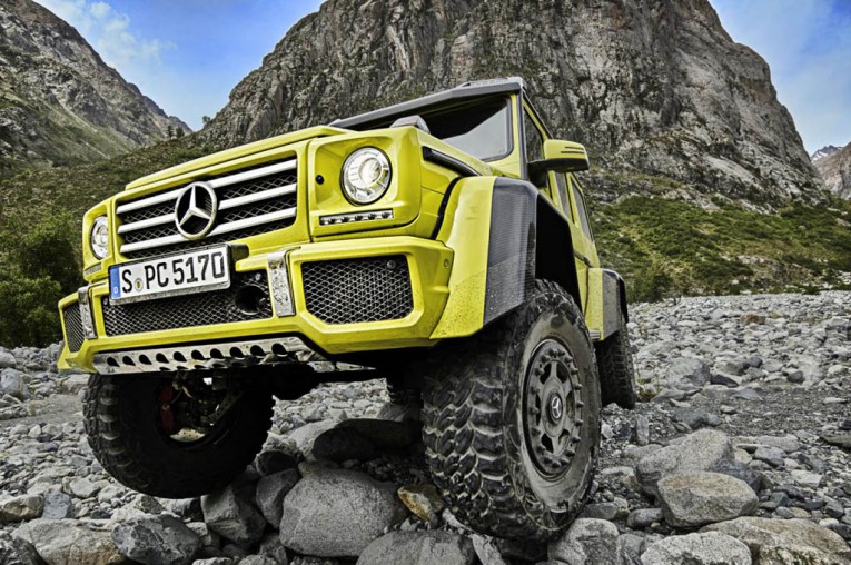 Mercedes G 500 4x4² concept