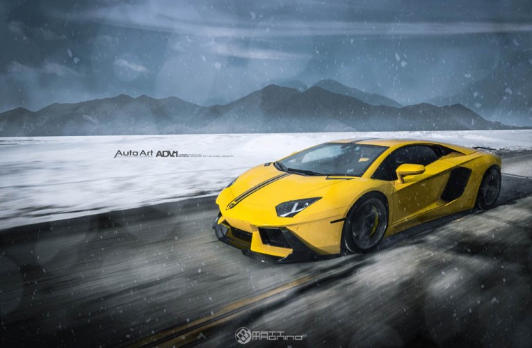 Lamborghini Aventador Snow ADV.1