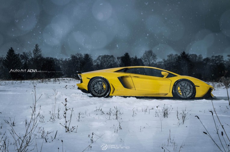 Lamborghini Aventador Snow ADV.1