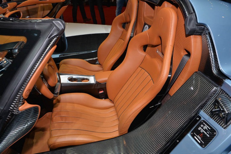 Koenigsegg Regera interior