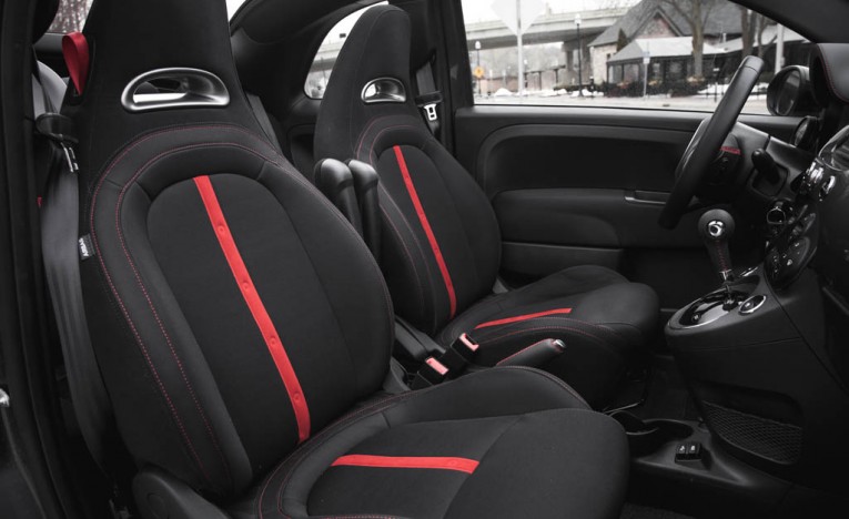 2015 Fiat 500C Abarth Interior