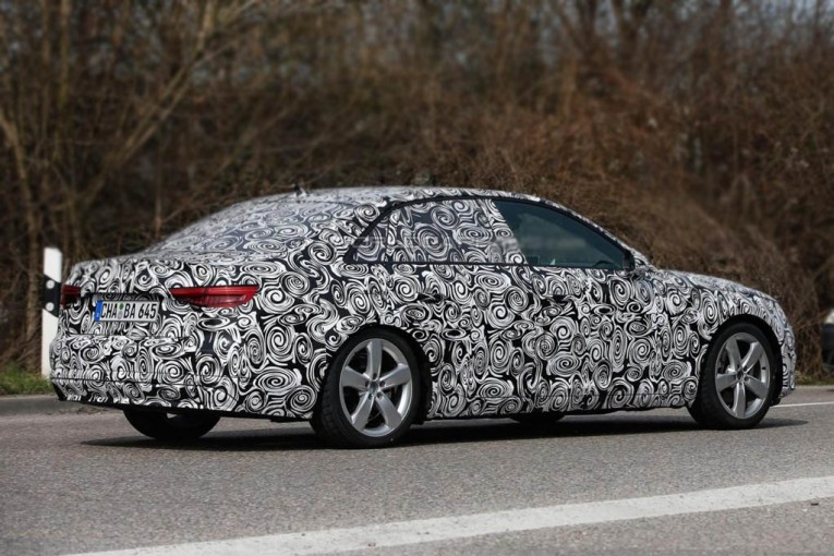 2016 Audi A4 spy photo