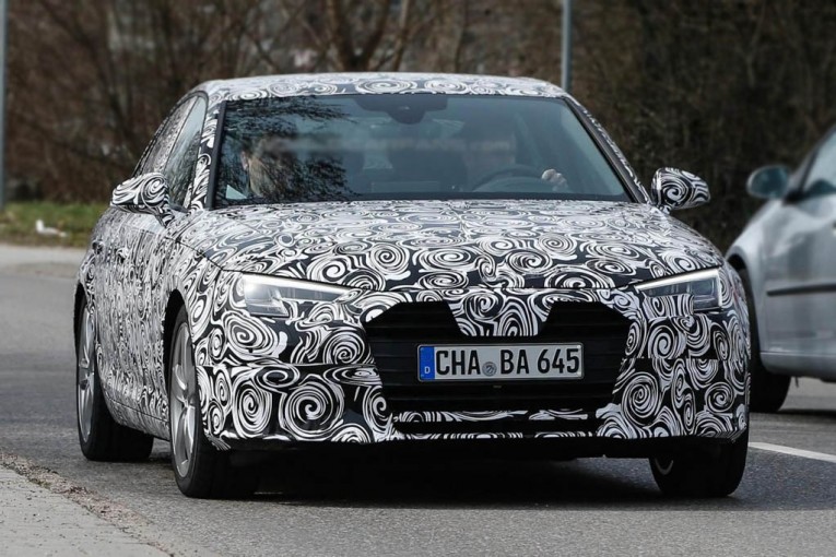 2016 Audi A4 spy photo