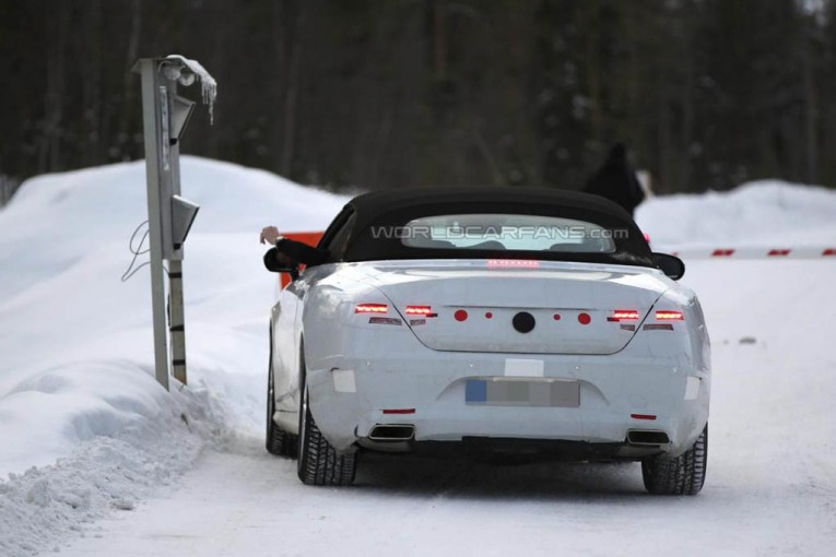 2016 Mercedes-Benz S-Class Cabriolet spy photo