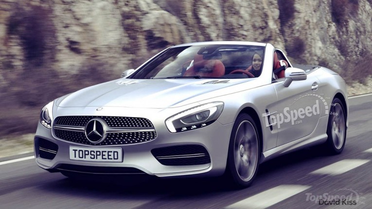 2016 Mercedes SL Rendered