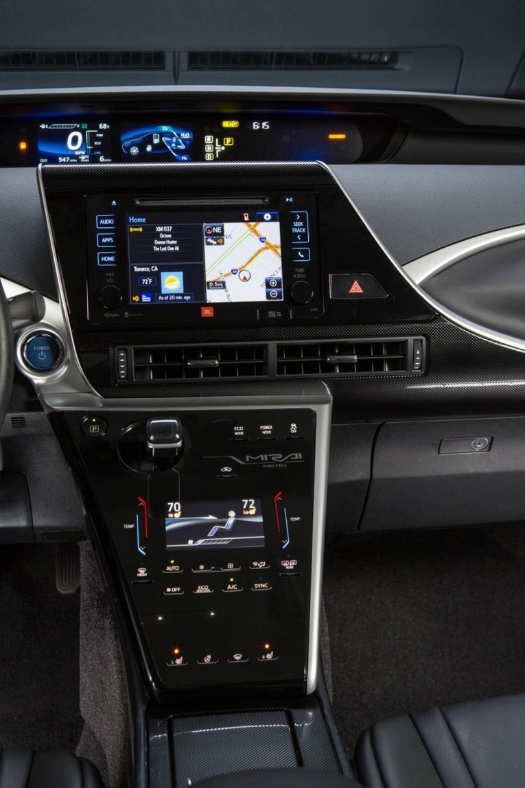 2016 Toyota Mirai Fuel Cell Interior