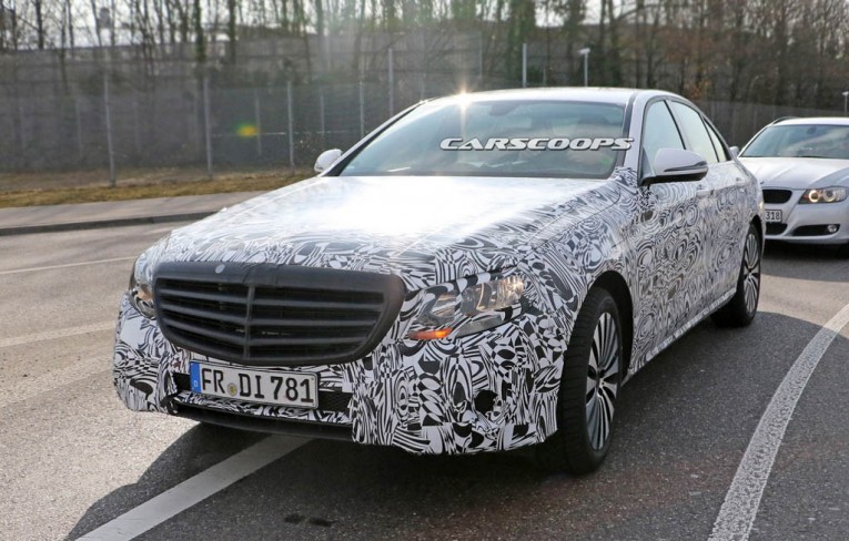 2017 Mercedes E-Class Sedan SpyPhoto