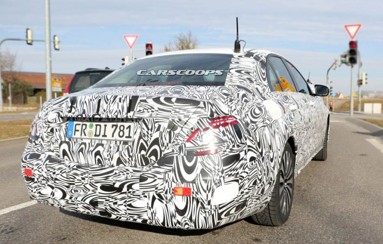 2017 Mercedes E-Class Sedan SpyPhoto